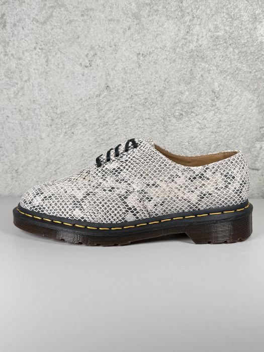 Dr. Martens 2046 Python Print Suede Oxford