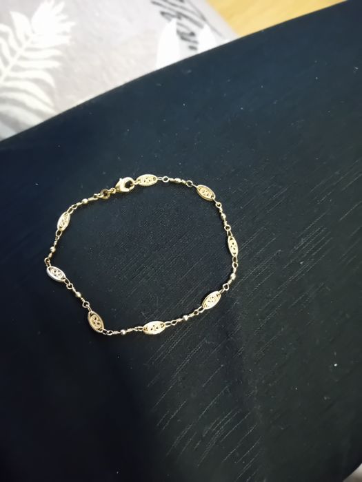 Vând brățară suflată cu aur