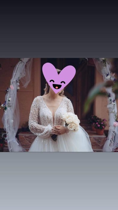 Vând rochie de mireasa mărimea S/M