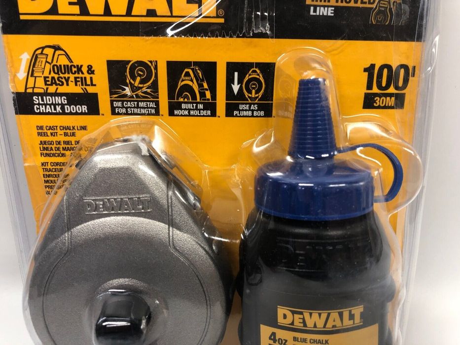 Алуминиева чертилка Dewalt DWHT47309 синя боя