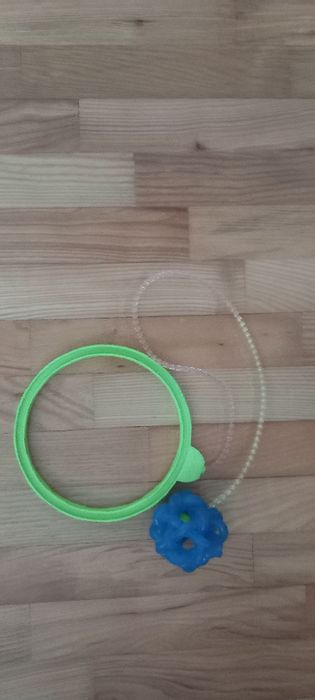 Обръч с въже и топка за скачане