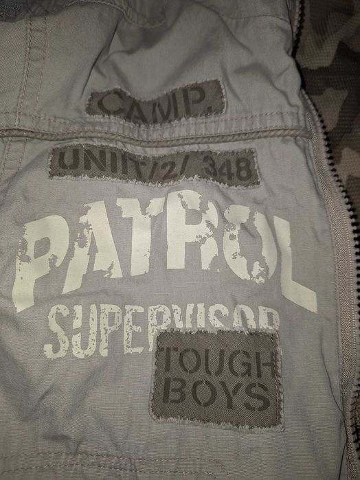 Детско яке в сив цвят