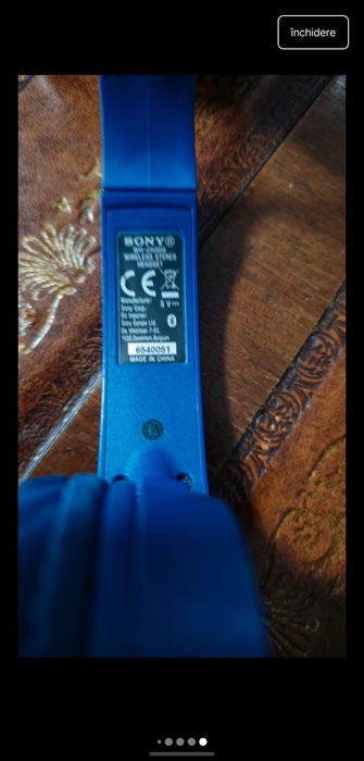 Casti bluetooth sony cu nfc