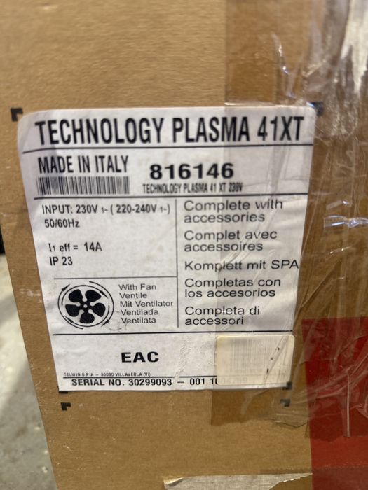 Vand aparat de taiere cu plasma Telwin