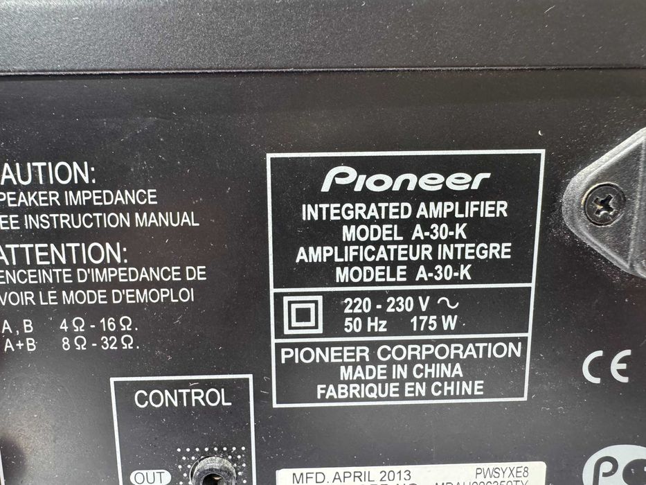 Усилвател Стерео -  Pioneer A-30-K / 175 W