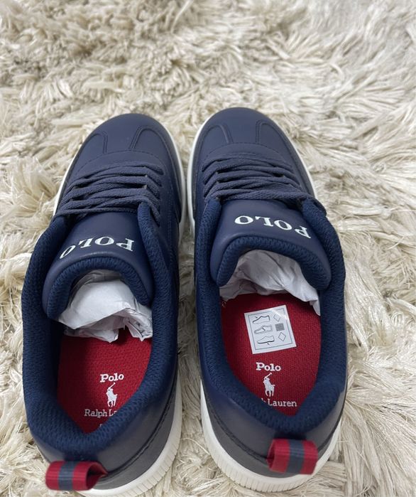 Adidasi Ralph Lauren Polo produs Original Nou la pret Redus
