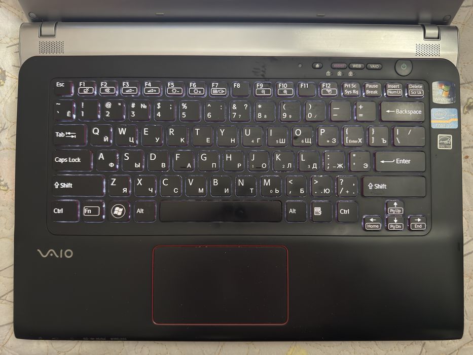 Ноутбук SONY core i5
