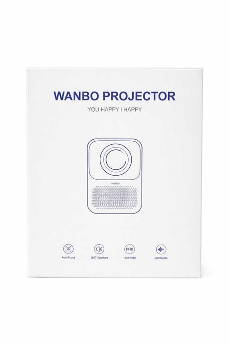 Wanbo T2 Max — Компактный Умный Проектор FullHD. Есть доставка