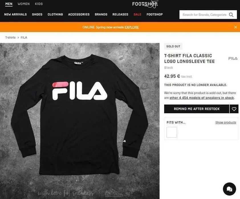 Bluza sport Fila Black
