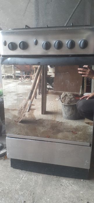 Газовая плита 4 конфорки + духовка (б/у)