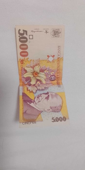 Bancnota de 5.000 Lei vechi