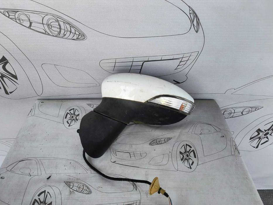 Oglindă Stânga 8 PINI Ford B-Max 2012-2017 / Cod OEM AV11-17683-FL (5C2)