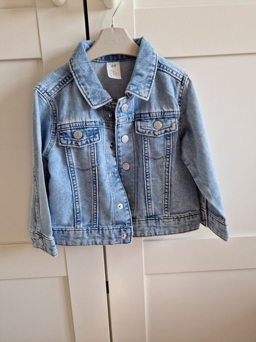 Дънково яке за момиче H&M 12-18м