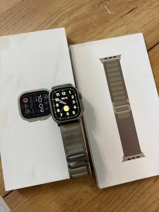 Apple watch ultra 2 titanium Case 49mm