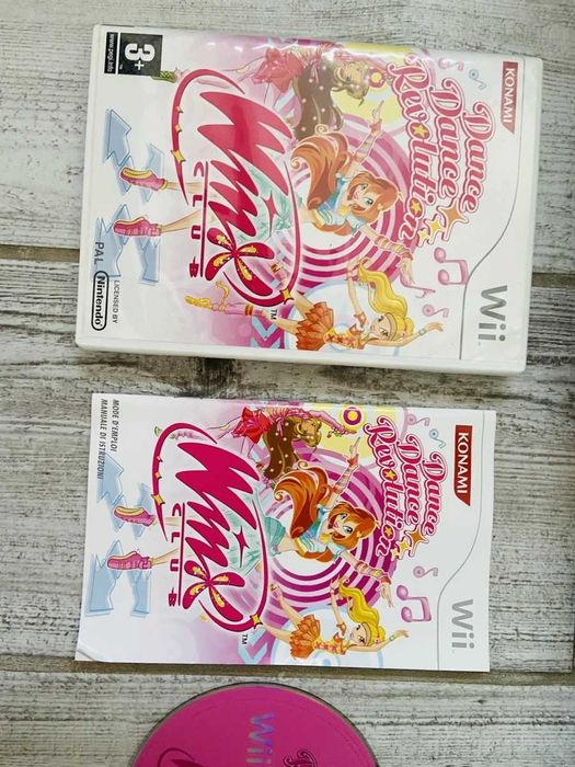 Pack Mat Game Winx Dance dance revolution Nintendo Wii si JOC
