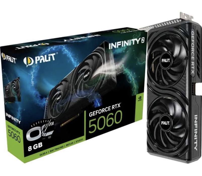 Placa video Nvidia Palit RTX 5060 Infinity 2 OC 8GB GDDR7