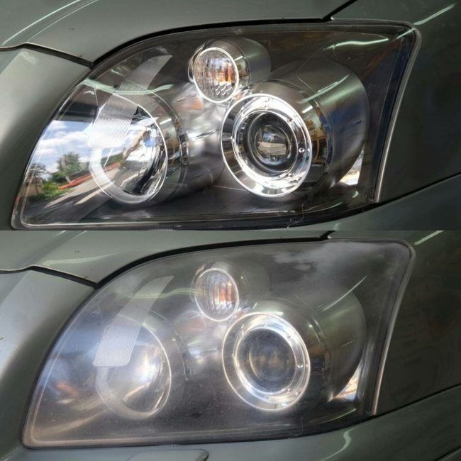 Полировка фар. Недорого. Химия.