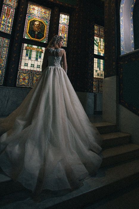 Rochie de mireasa deosebita marimea 36, ca noua