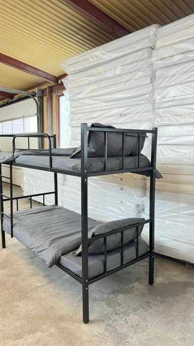 Pachet Pat Metalic Etajat Model BEL 21 LYA + 2 saltele 12 cm -in Stoc!