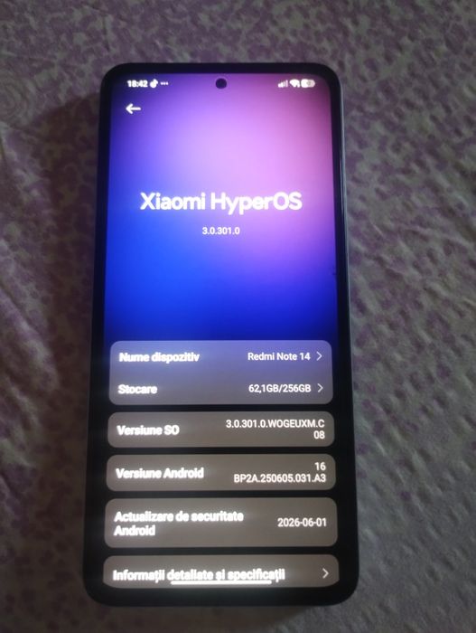 Vând redmi note 14
