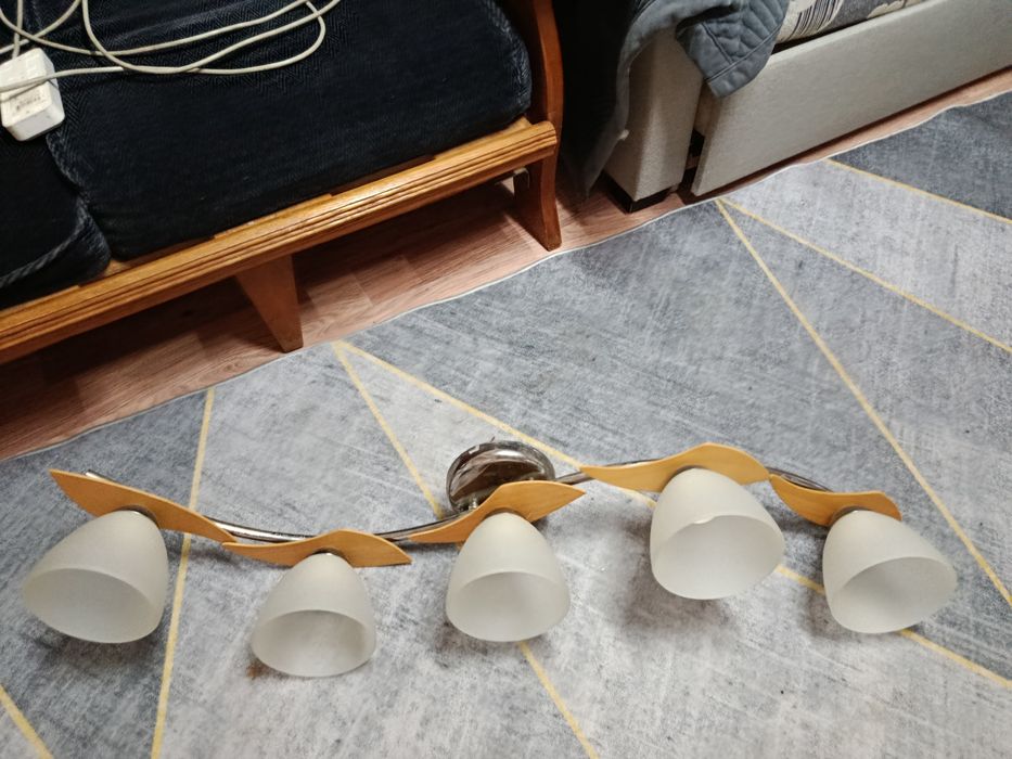 Люстра б/у 5 цоколей