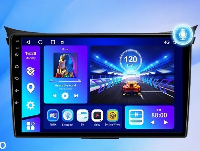 Мултимедия Hyundai i30 Elantra GT Android навигация Андроид Хюндай И30