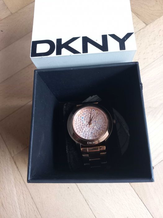 Ceas dama DKNY original roz auriu