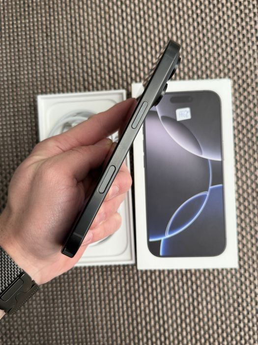 256!ЛИЗИНГ*56лв/м iPhone 16 pro*Black Titanium айфон 16 про черен