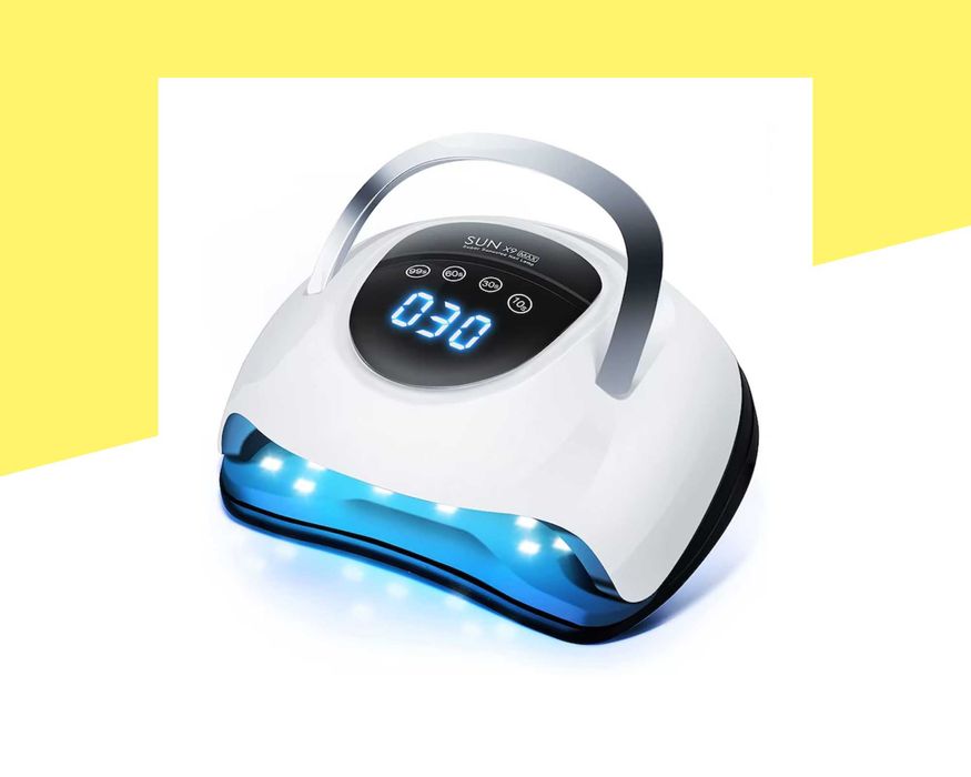 UV/LED лампа за маникюр SUN X9 MAX 220W с тъчскрийн