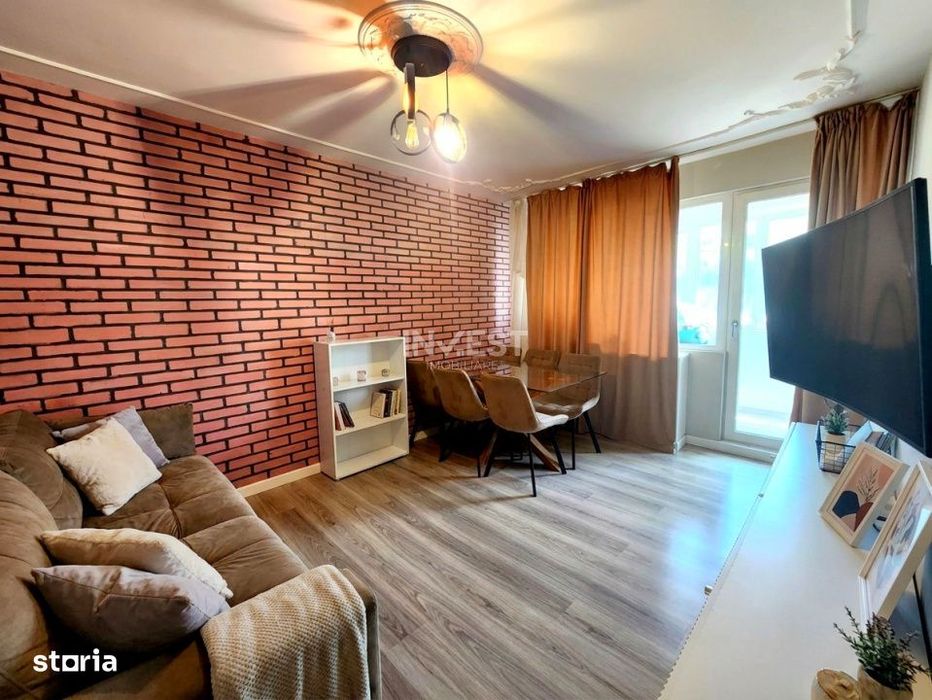 Apartament 3 camere decomandat-71mp-etaj intermediar-Piata Nicolina — fotografia 1
