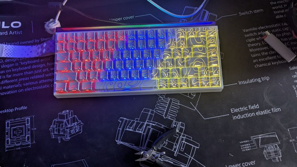 Игрой компьютер rtx 5070 с переферией