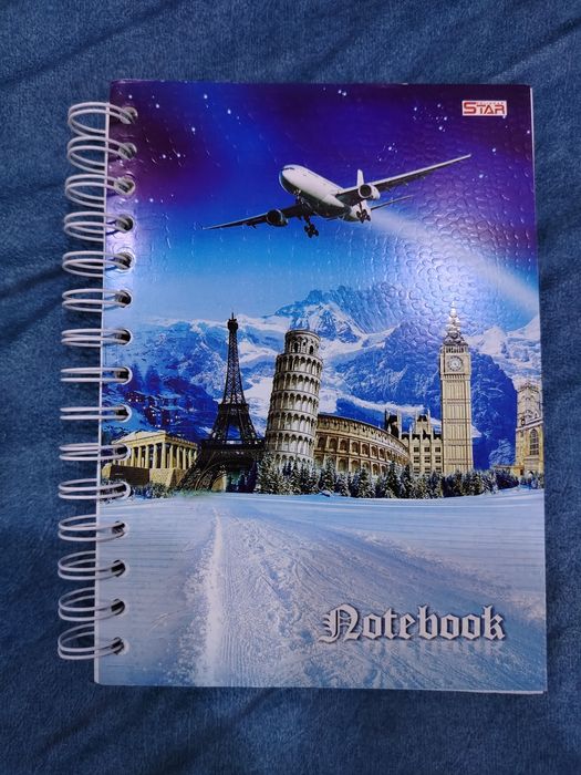 Тетрадь на скрепке 96-листовая