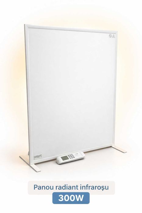 Panou radiant infrarosu 300W pentru incalzire eficienta