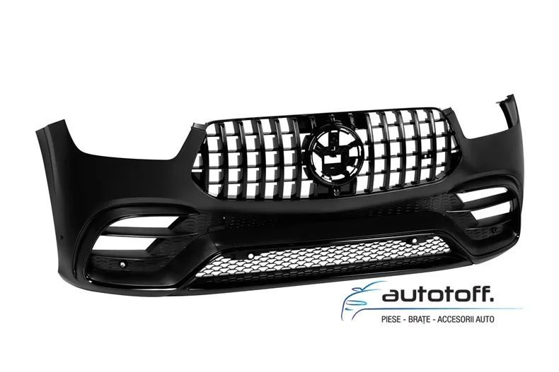 Pachet exterior compatibil Mercedes GLE W167 SUV (19-23) GLE63 Black Design