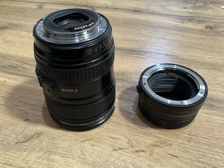 Canon ef 24-105 + rf perexodnik