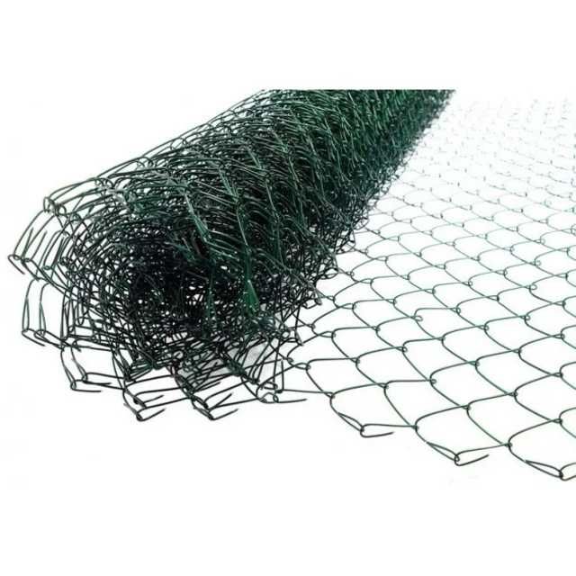 Поцинкована мрежа със зелено PVC покритие - на ТОП ЦЕНА!