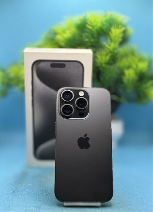 Apple iPhone 15 Pro, 256GB, 5G, Black Titanium