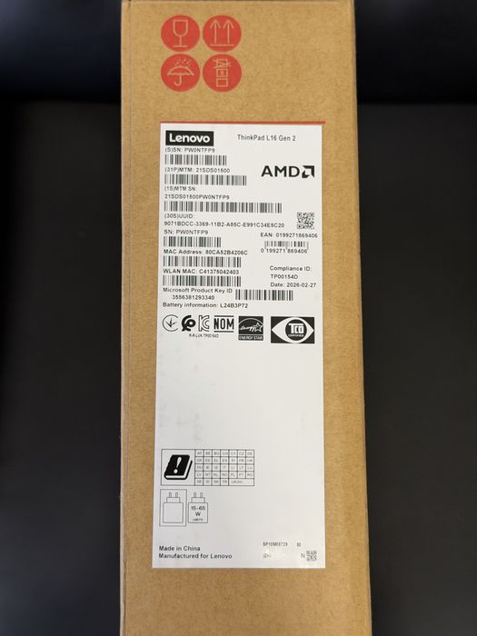 НОВ Lenovo ThinkPad L16 GEN 2