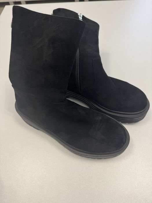 Cizme piele intoarsa Benaza