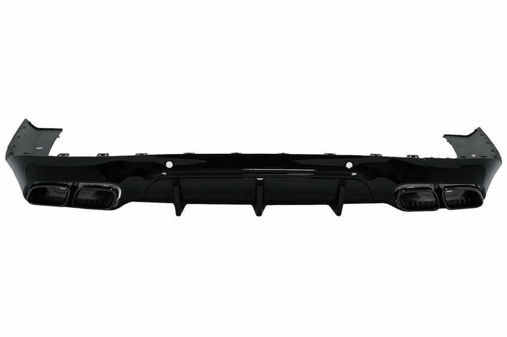 Difuzor Spate cu Tobe Negre Mercedes CLS-Class C257 2018-up CLS63 Look