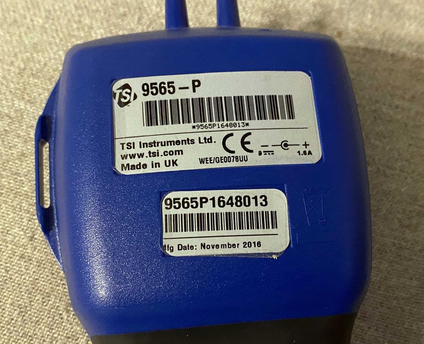 TSI VelociCalc 9565-P + sondă 964 – anemometru profesional HVAC