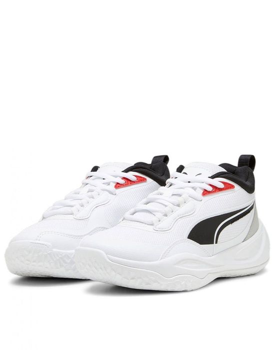 PUMA Playmaker Pro Mid Shoes White