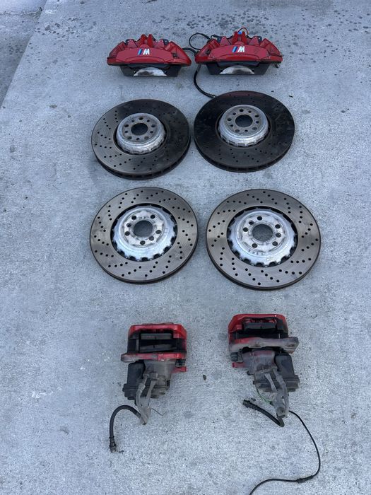 Bmw M3 M4 M5 Червени Спирачки комплект