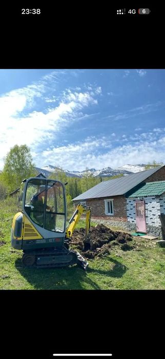 Услуги мини экскаватора. Блоха.