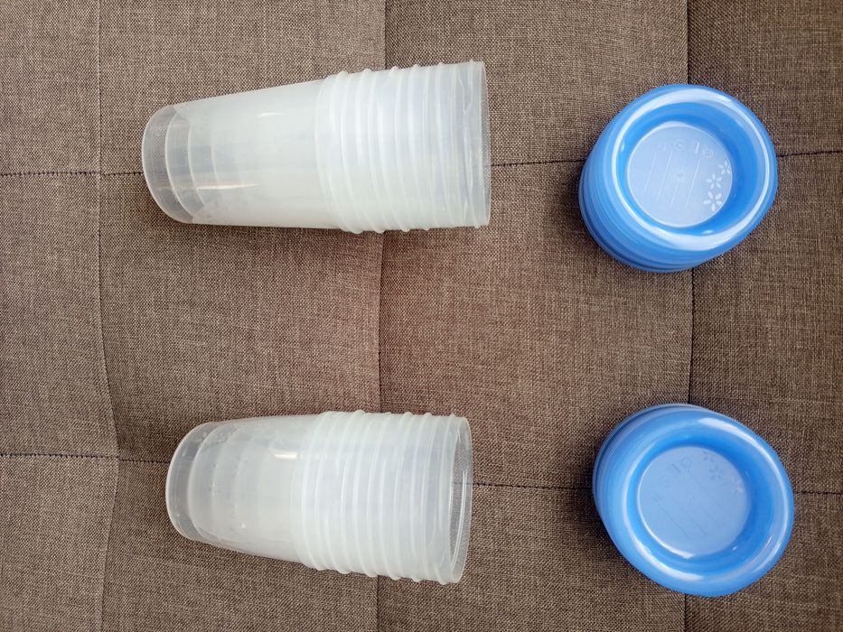 Електрическа помпа Филипс Авент с нови аксесоари и шишета+чаши