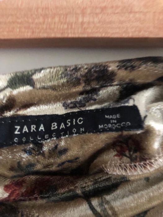 Rochie cu imprimeu floral M (Zara Basic)