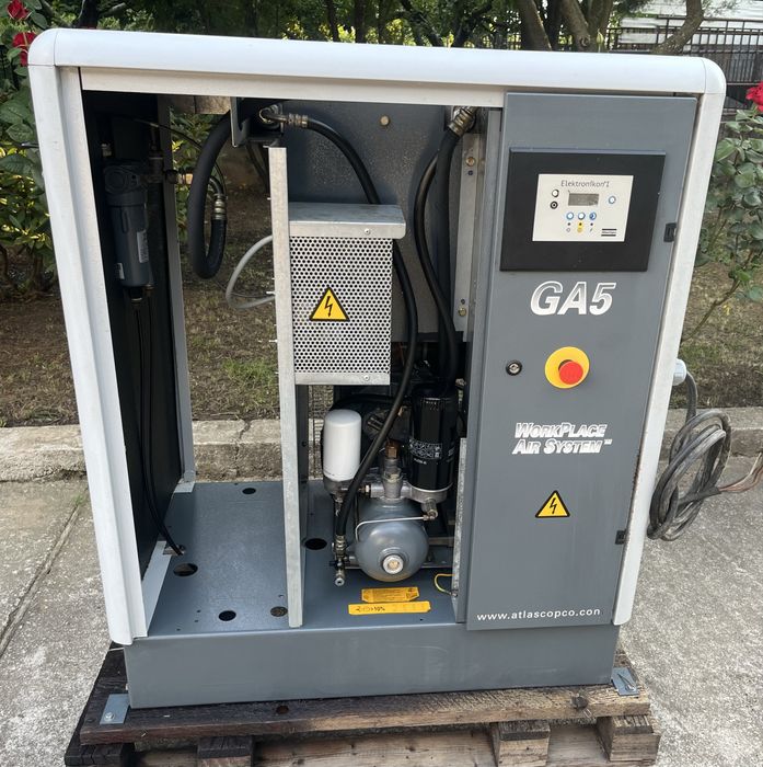 Винтов компресор Atlas Copco GA5 5.5Kw
