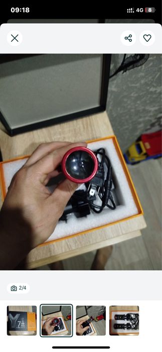 Y7 мини линзы фары