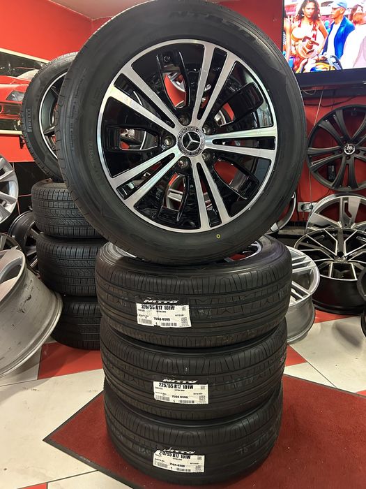 Джанти 17 цола Mercedes E class W213 Vito V class с Гуми 225/55/17