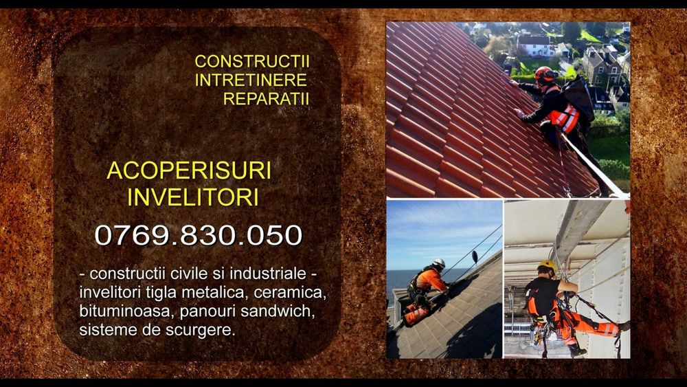 Aer conditionat montaj cu alpinisti utilitari